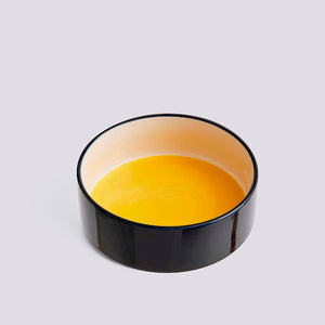 Dogs bowl L, blue/yellow
