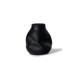 Boulder Vase Black