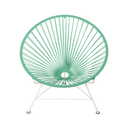 Condesa Chair, Sea Foam Cord/White Frame