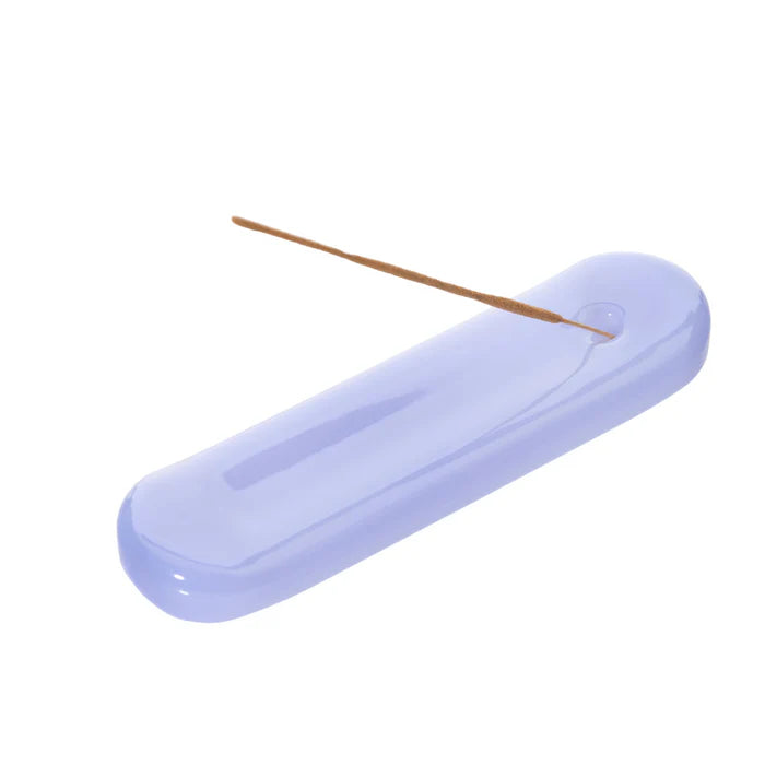 Lilo Incense Holder, Milky Blue