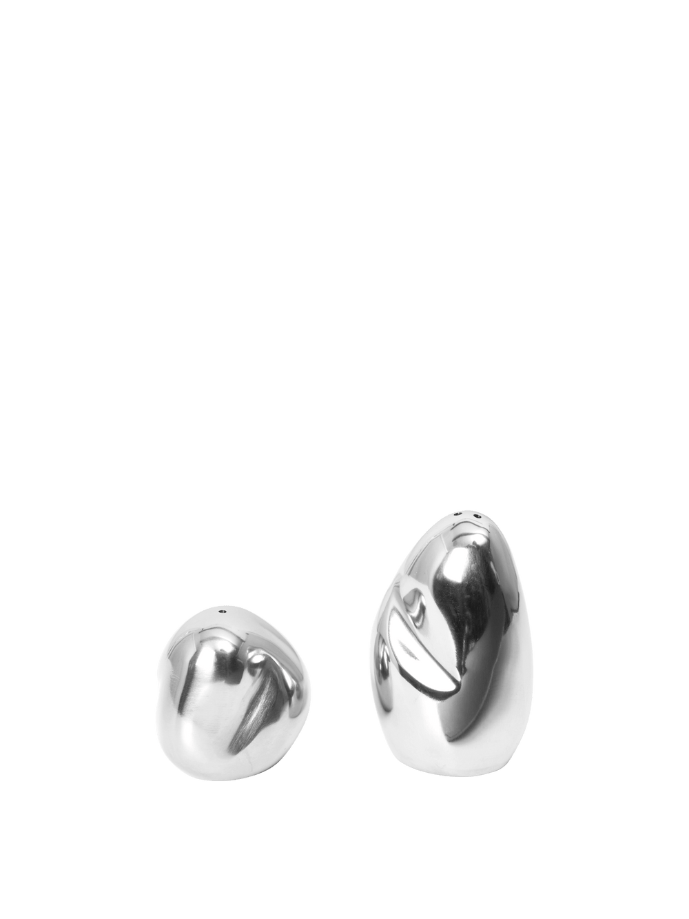 Orevo Salt Pepper Shakers Pair, Steel