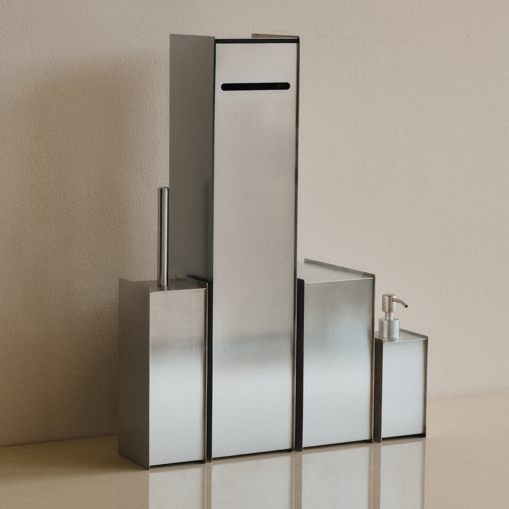 Sama Toilet Paper Dispenser, Stainless