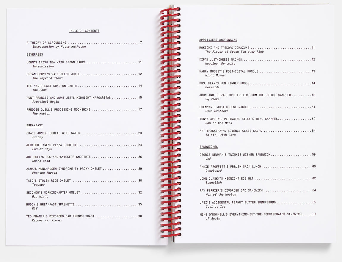 Scrounging: A Cookbook