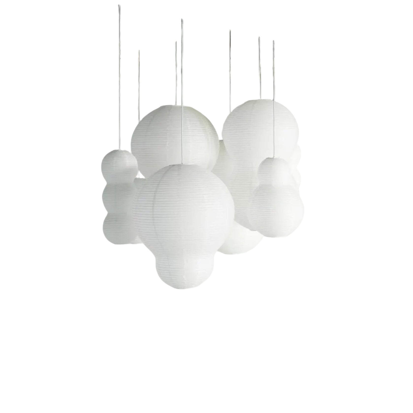 Puff Lamp, Twist, Shade Only
