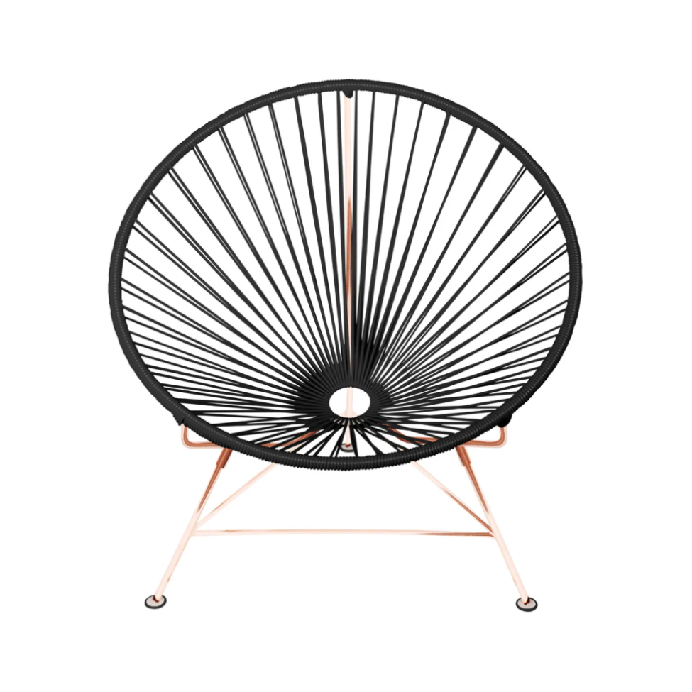Condesa Chair, Black Cord/Copper Frame