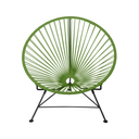 Condesa Chair, Cactus Green Cord / Black Frame
