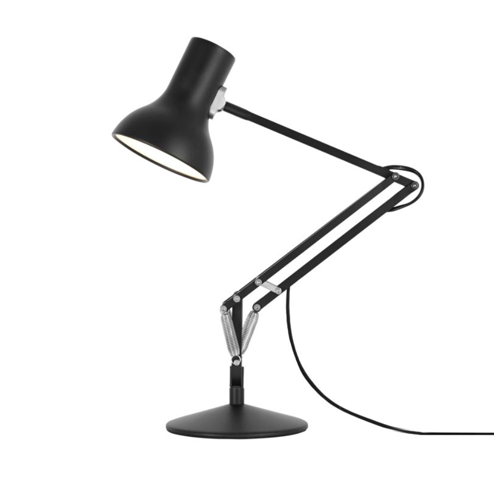 Type 75 Mini, Jet Black, Desk Lamp