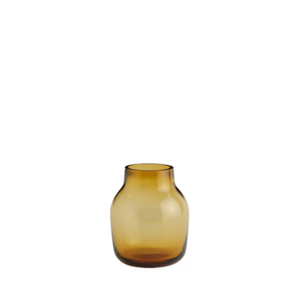 Silent Vase, Burnt Orange 4.3"