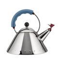 Graves Kettle, Light Blue Handle/Red Bird Whistle