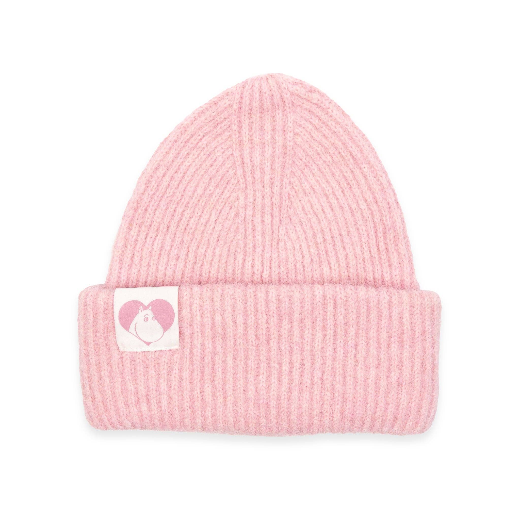 Moomintroll Fluffy Chunky Beanie, Pink