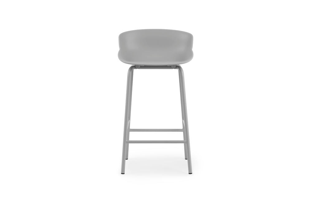 Hyg Barstool 65cm Steel Grey