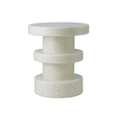 Bit Stool Stack, White/White