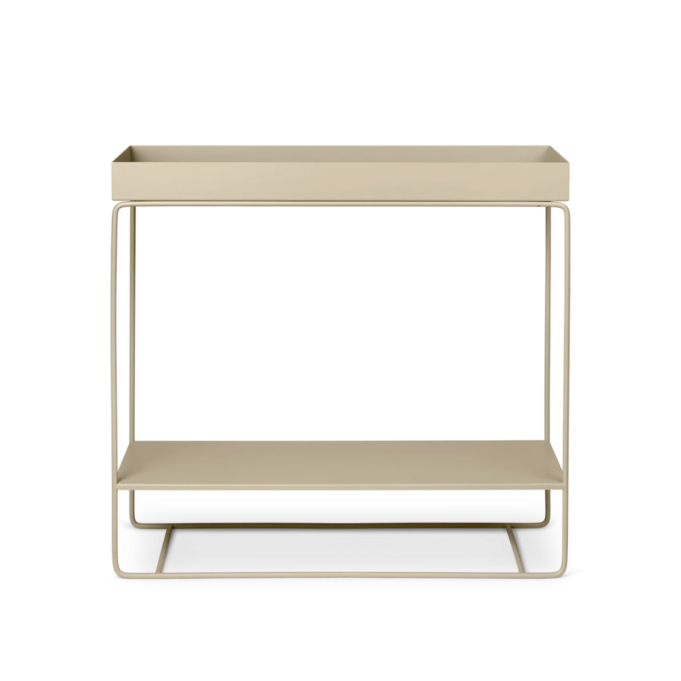 Plant Box, Rectangle, Two Tier, Cashmere