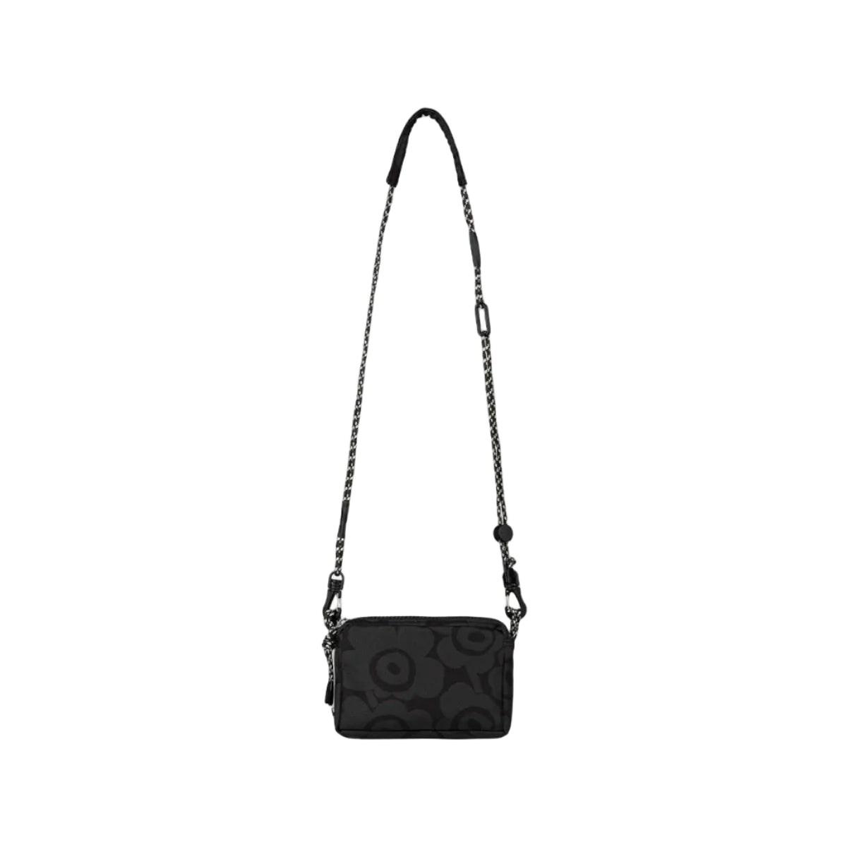 Marimekko unikko shoulder bag, black