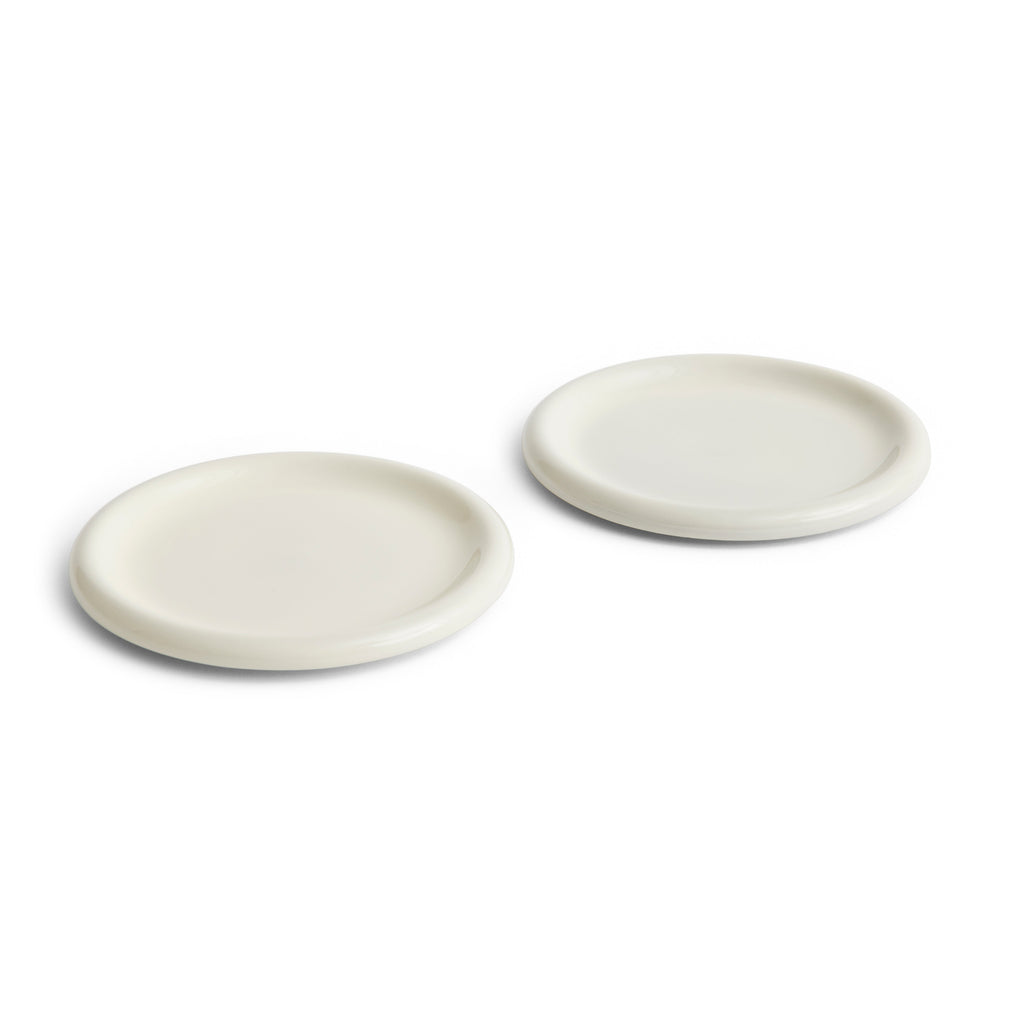 Barro Plate, 24cm, Off White, Set/2