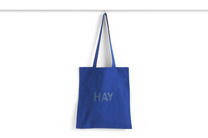 hay tote bag ultramarine
