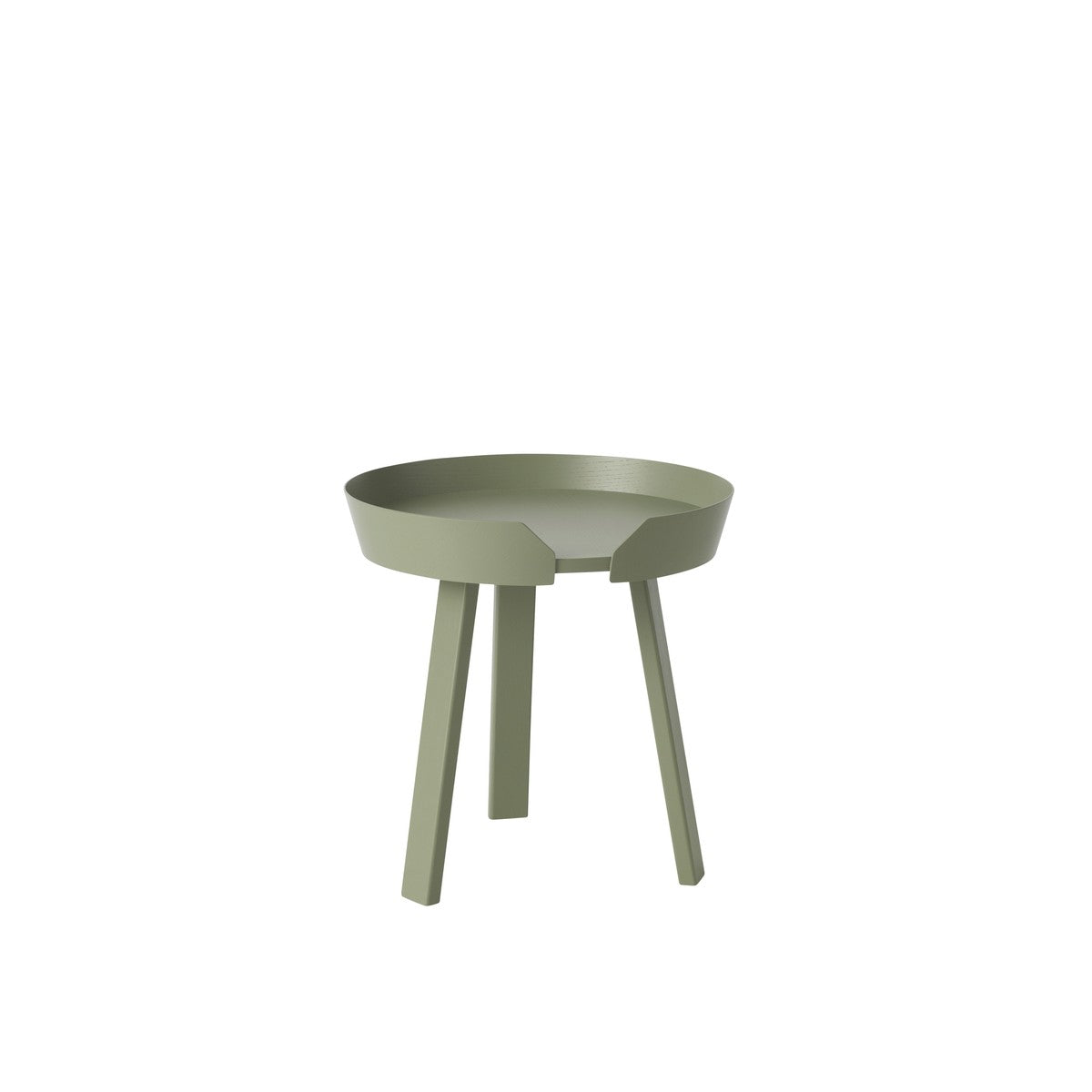Around Coffee Table, Small, Dusty Green