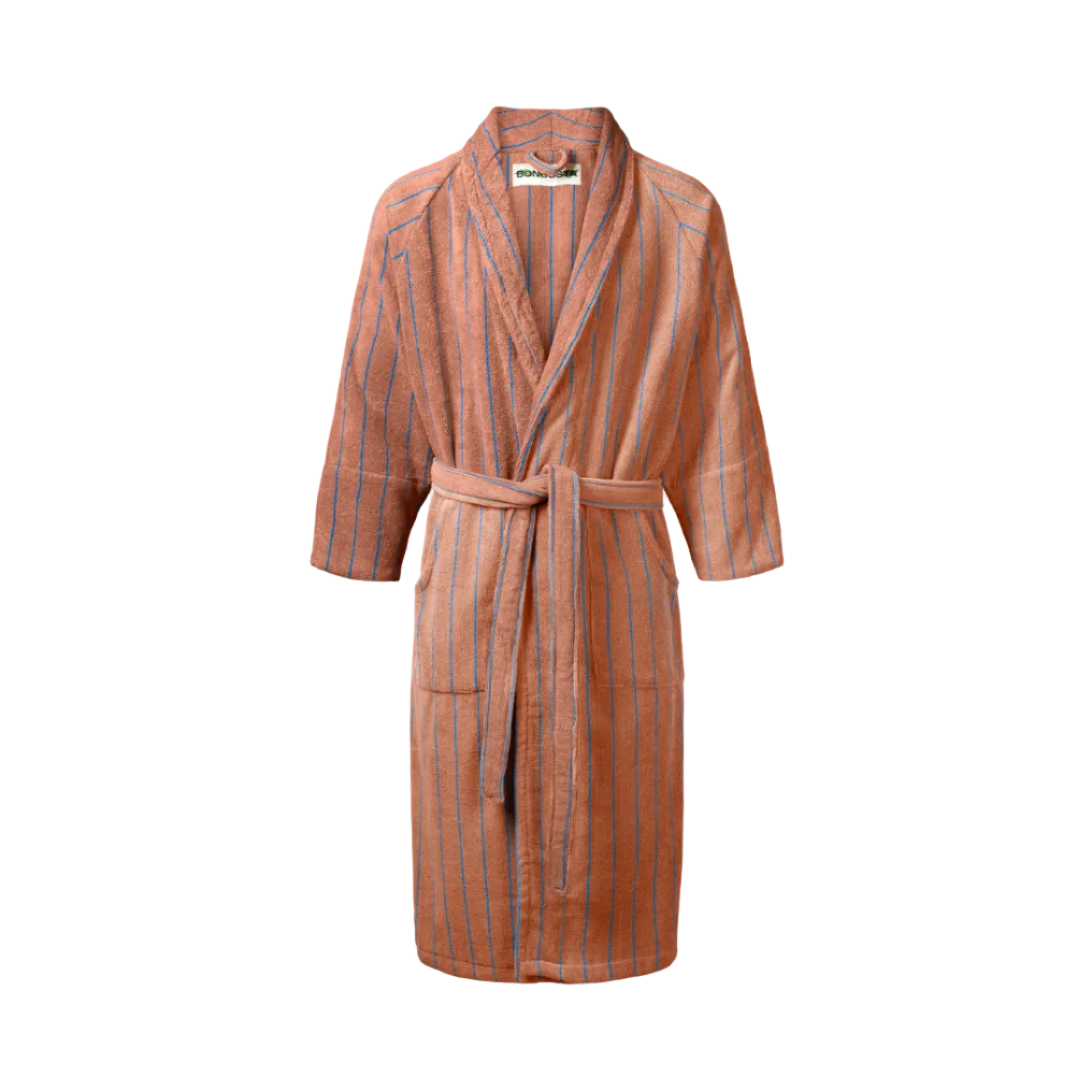Naram Bathrobe, Camel/Ultramarine