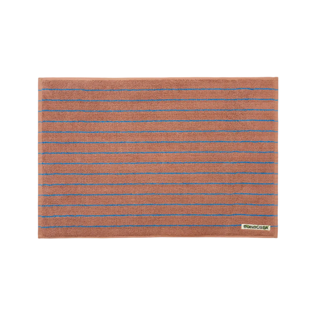 Naram Bath Mat, Camel/Ultramarine