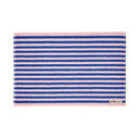 Naram Bath Mat, Blue/Rose
