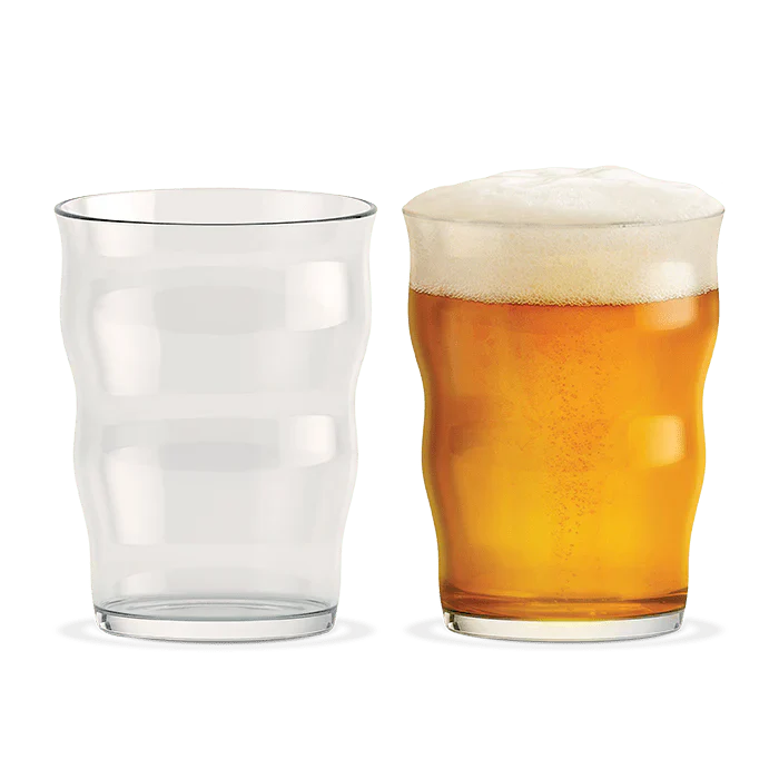 Mikkeller Pint Beer Glass 13.5 oz Clear 2 pcs