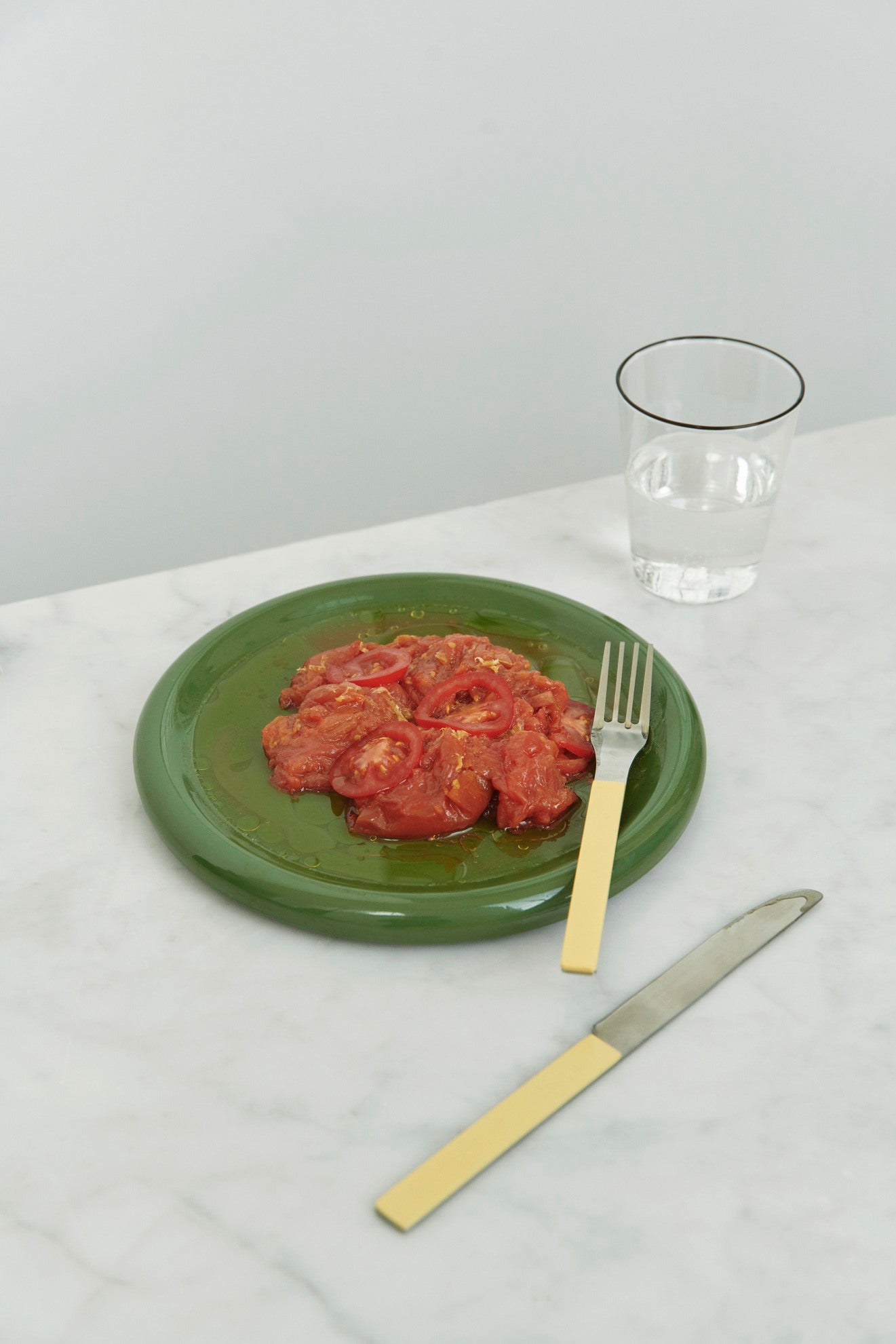 Barro Plate, 18cm, Green, Set/2