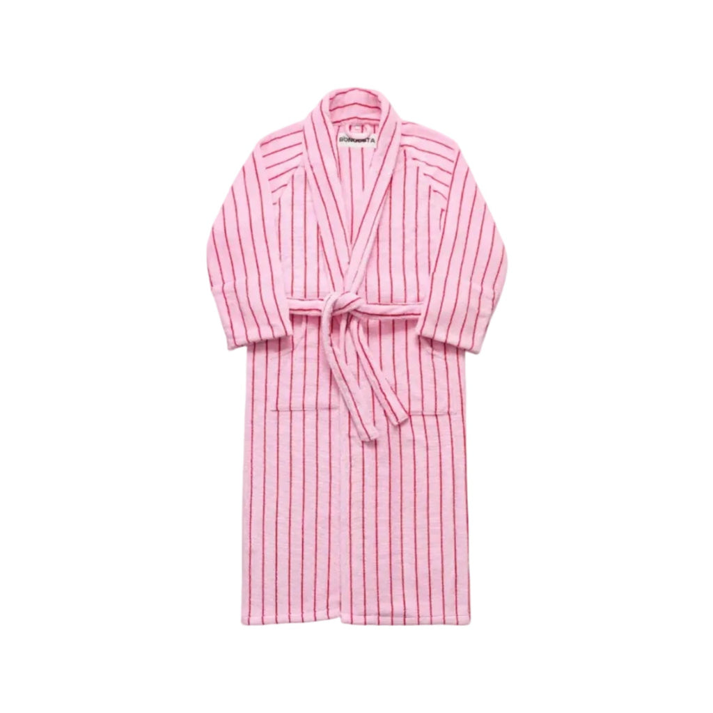 Naram Bathrobe, Pink/Red