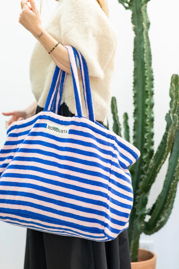 Naram Weekend Bag, Dazzling Blue/Rose
