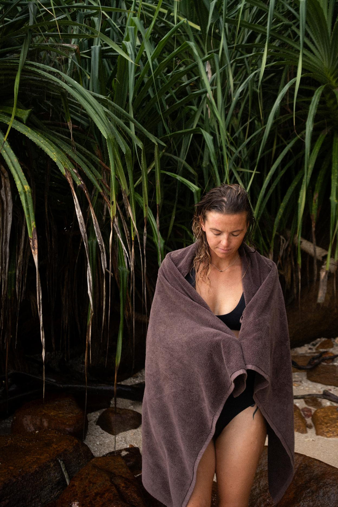 Naram Bath Towel, Coffee