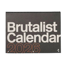 Brutalist Calendar 2026