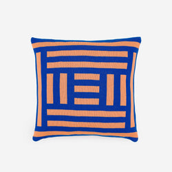 Columns Pillow | Cobalt