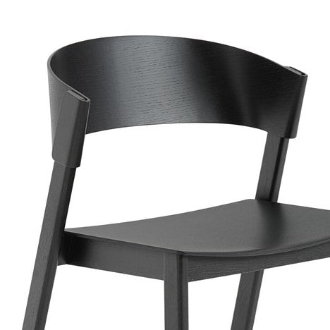 Cover Side Chair, Black