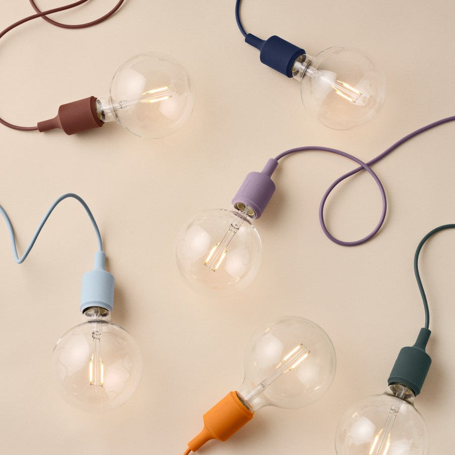 E27 Light, Black, LED