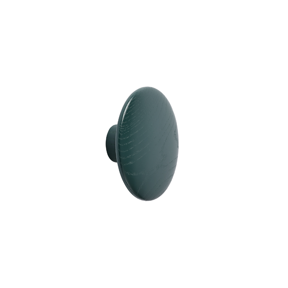 The Dots Single, Medium Dark Green