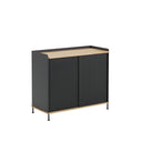 Enfold Sideboard, Tall, Black