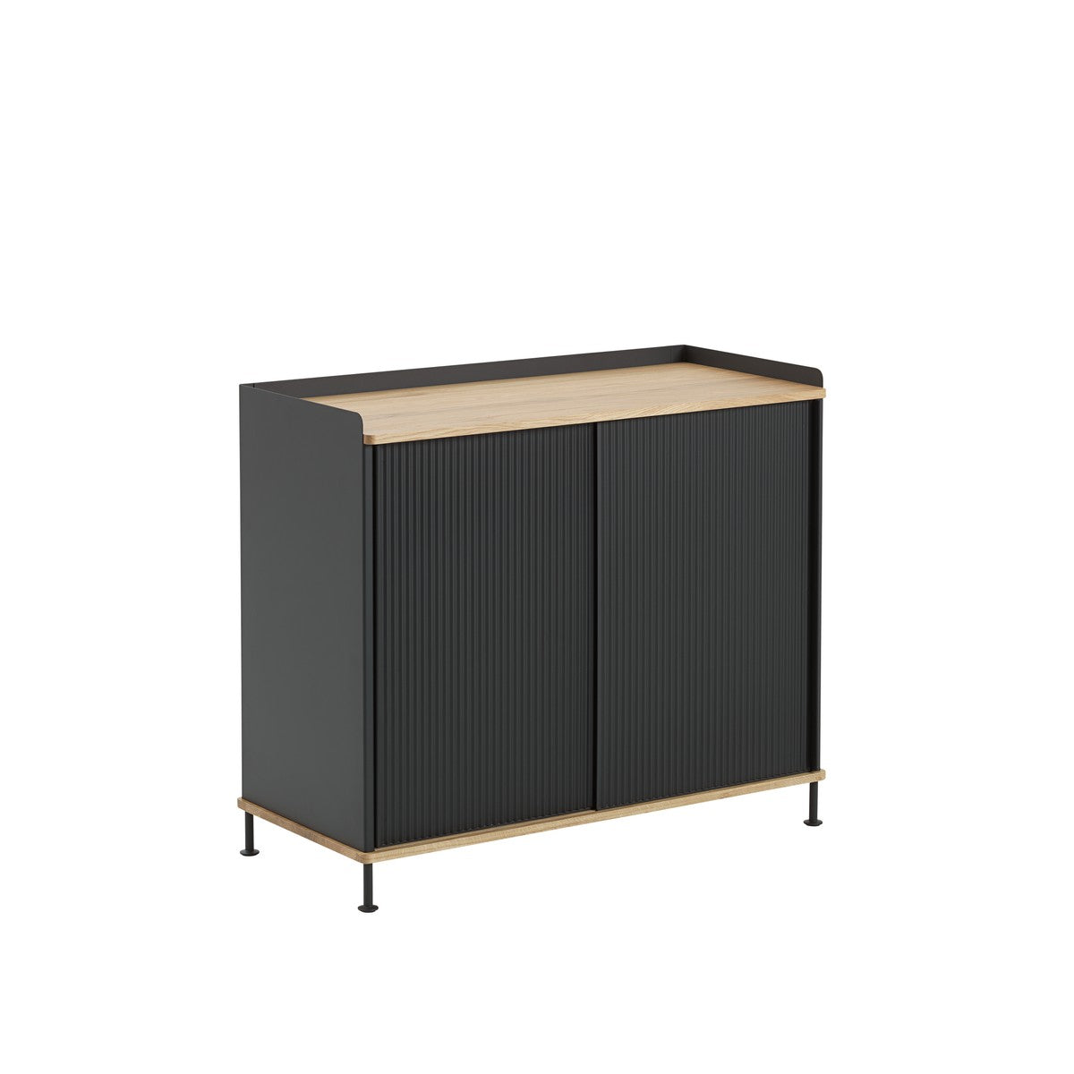 Enfold Sideboard, Tall, Black