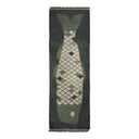 LUCKY FISH rug, 2'6" x 9' Green