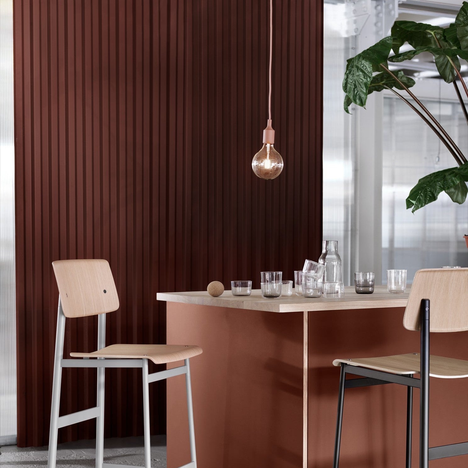 E27 Light, Black, LED