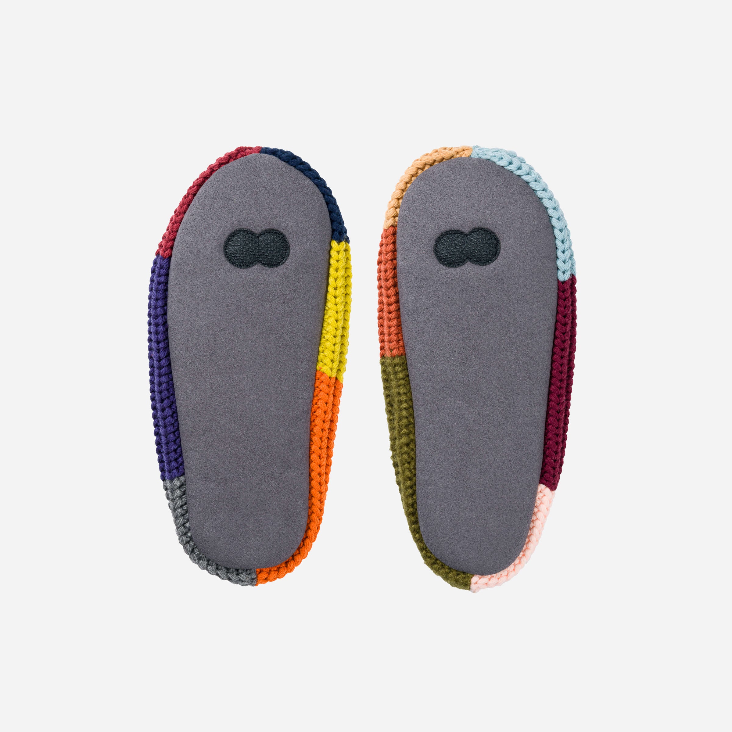 Mismatch Rib Slippers- Desert / M/L