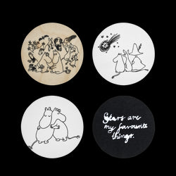 Moomin Coaster, set in tin jar