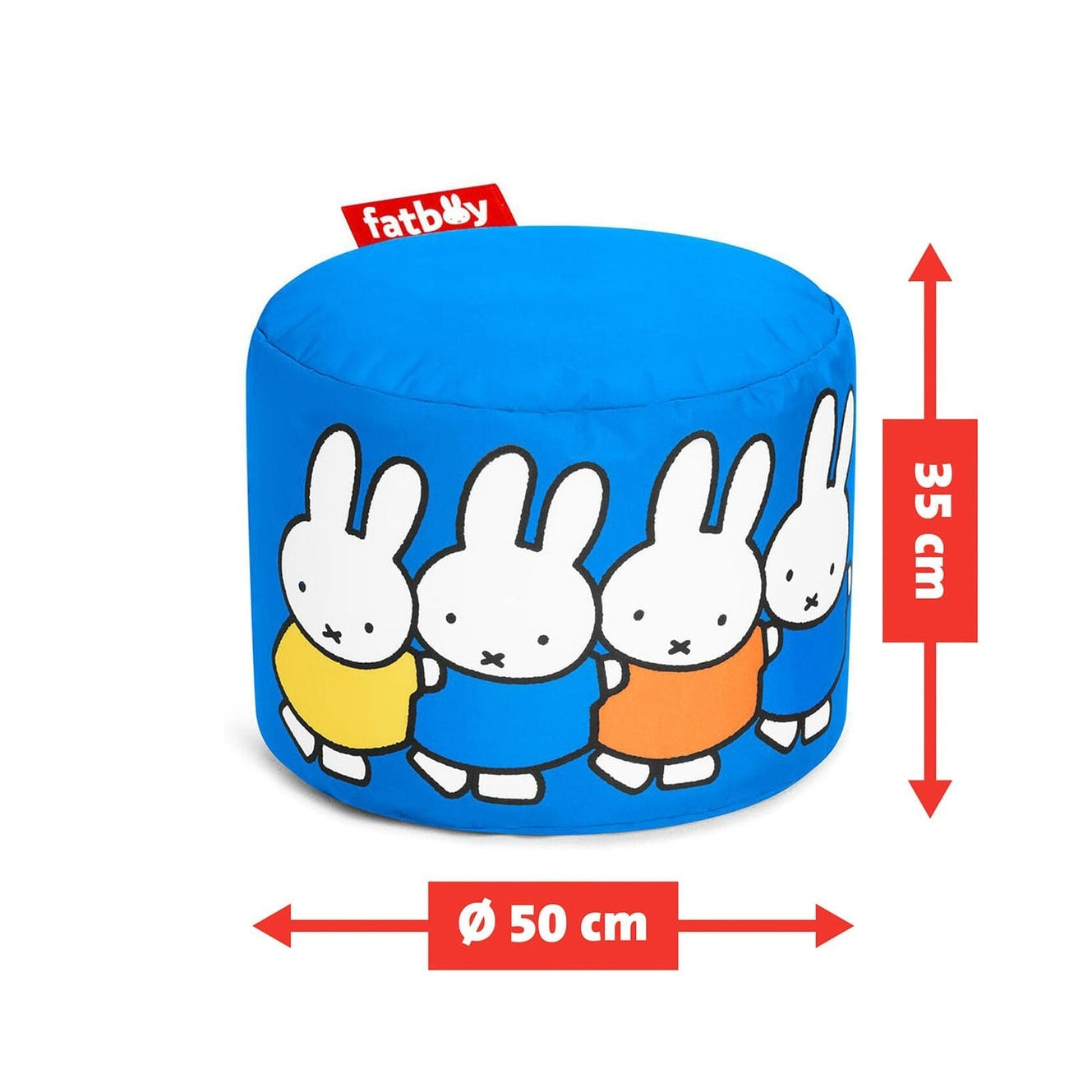 Point x Miffy Pouf - Bright Blue