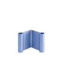 Pair Candleholder, 4" Light Blue