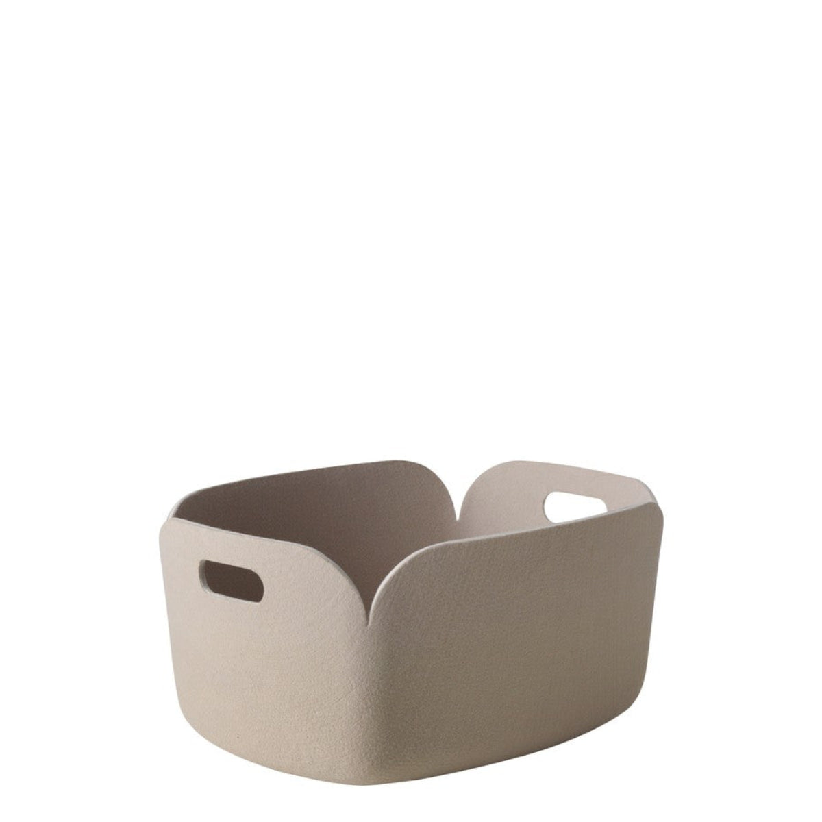 Restore Felt Storage Basket, Sand