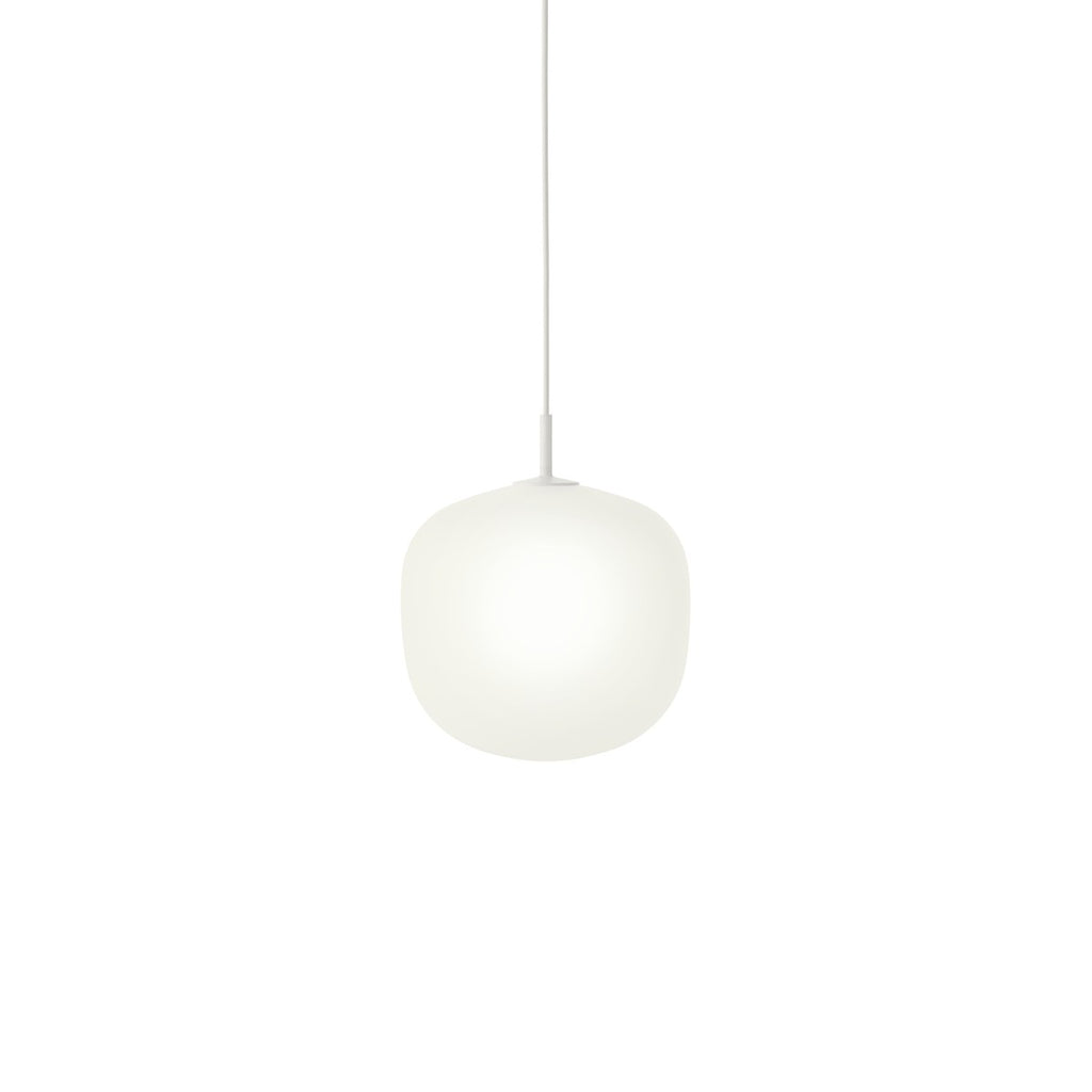 Rime Pendant Light, White, 9.8"