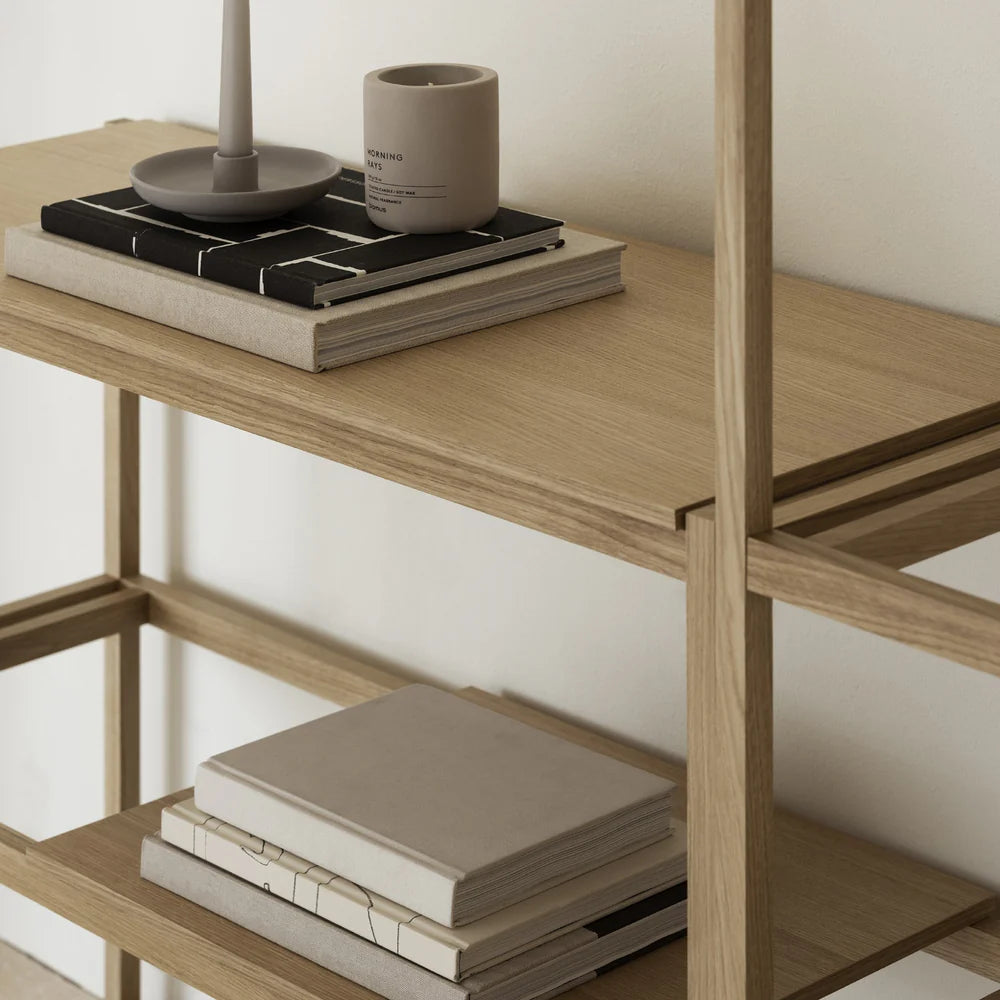 Sukoya shelf, natural oak, 3 shelf