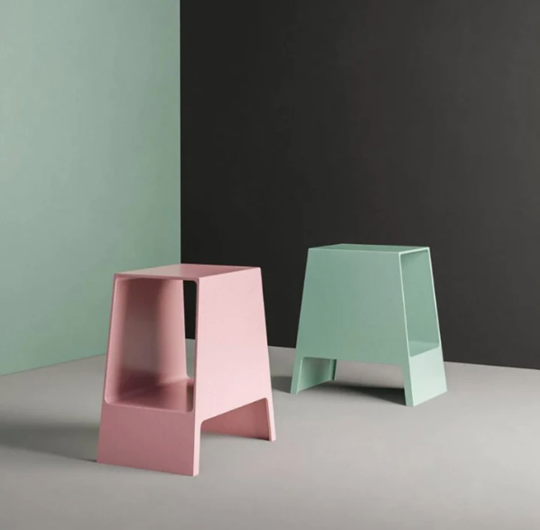 Tomo Stool, Celadon Green