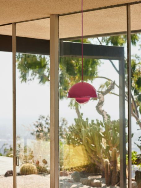 Flowerpot Pendant VP1, Tangy Pink