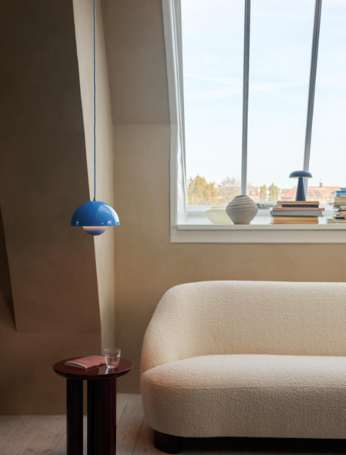 Flowerpot Pendant VP1, Swim Blue