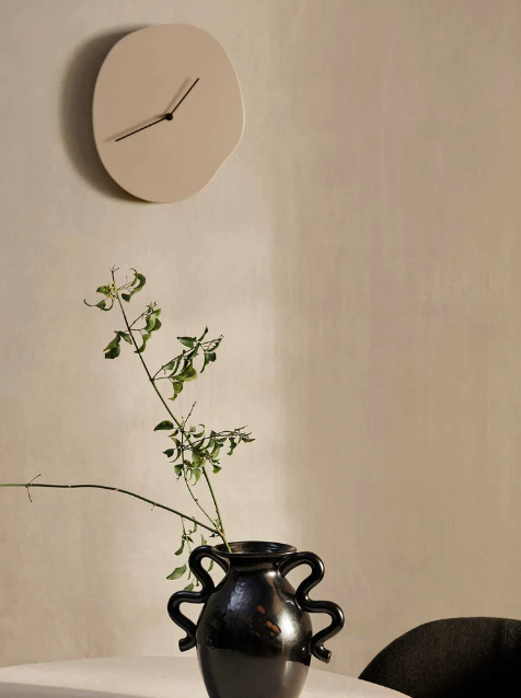 Melt Wall Clock, Cashmere