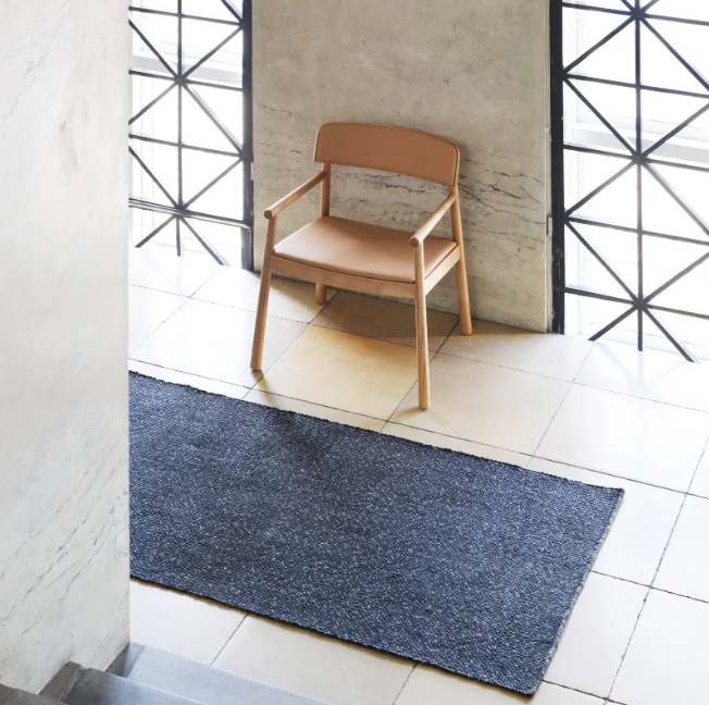 Polli Rug, 100 x 200cm,  Grey/Green Multi